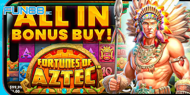 Cùng tìm hiểu về tựa game nổ hũ Fortunes of the Aztec Fun88