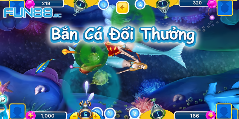 Nhắm bắn cá theo đàn